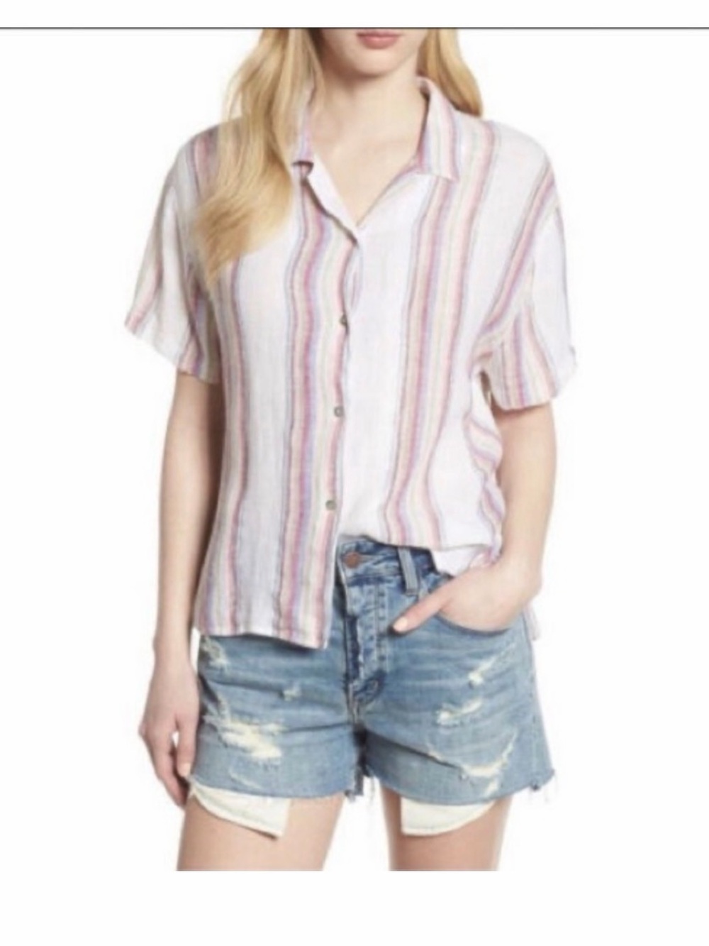 Rails Zuma Havana button down